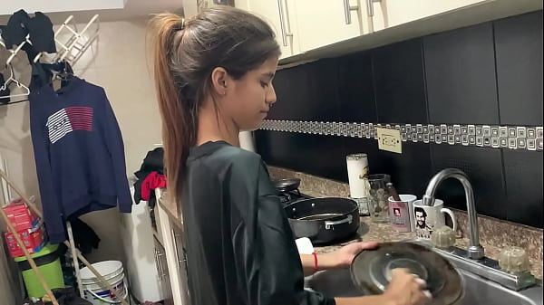 Horny stepsister gives me her rich pussy.